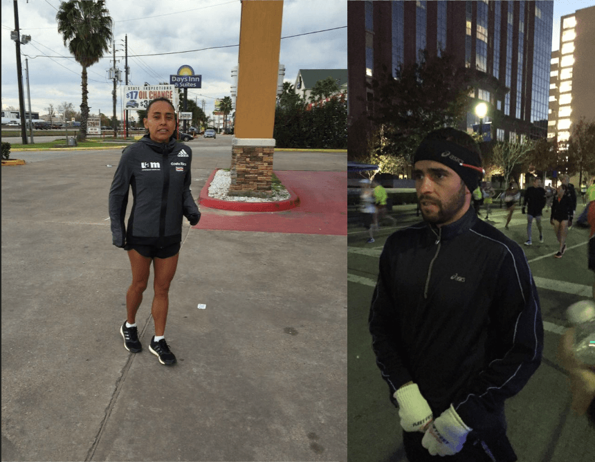 Neither César, nor Jenny nor Jonathan achieved Olympic standard